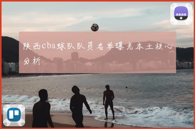 陕西cba球队队员名单曝光本土核心分析